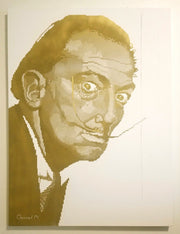 "Golden Narcissism", Salvador Dali's Portrait (Original Only)