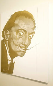 "Golden Narcissism", Salvador Dali's Portrait (Original Only)